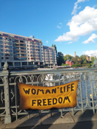 Banneraktionen in Berlin