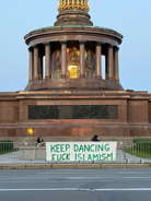 Banneraktionen in Berlin