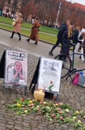 Demo zur Geiselhaft von Nahid Taghavi