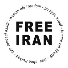 Sticker_FreeIranBW